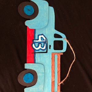 Richard Petty painted ‘53 chevy wooden truck